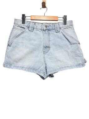 HARLOW Light Wash Denim Shorts Y2K Indie Sleaze Model Off Duty 29